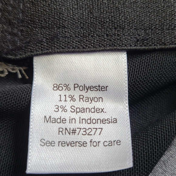 Nine West Woman's Magic Waist Barely Bootcut Pants, Size: 10 Color: Grey - Picture 7 of 11